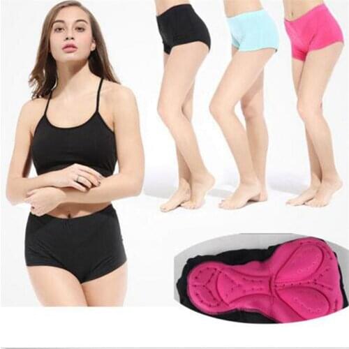Cycling Shorts Women Bike Bicycle underwear Gel 3D Padded Pink Sports Riding MTB Shorts Girls Briefs Knickers Gel 3D Padded