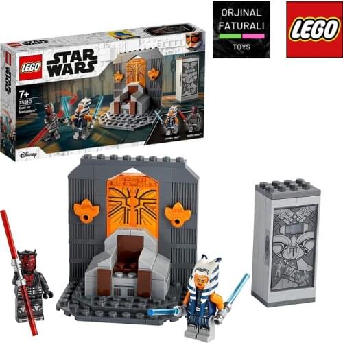LEGO Star Wars Duel on Mandalore 75310 Awesome Toy Building Kit Featuring Ahsoka Tano and Darth Maul New (147 Pieces)