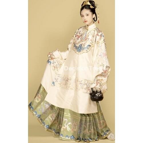 2021 woman elegant chinese hanfu traditional ancient dance costume women stage performance party clothes princess clothes