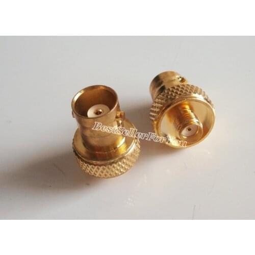1Pcs SMA FeMale To Connector BNC Female RF Adapter Connector For Radio BaoFeng UV-5R FD-880