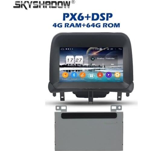 720P Wireless Carplay PX6 IPS Android 10 4GB+64G Car DVD Player GPS RDS Radio Wifi Bluetooth For Ford Tourneo Courier 2014 -2016