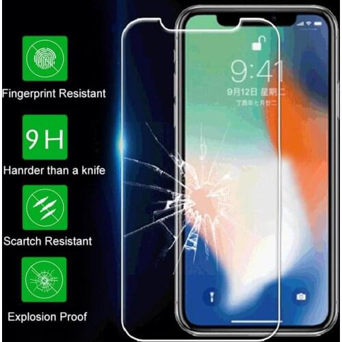 9H Scratch Proof Protective Glass For Iphone X Xs 7 8 Plus Glass Screen Protector For Iphone 11 Promax Xr Screen Protection