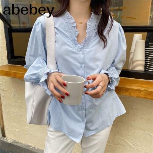 Abebey Blue Blouses