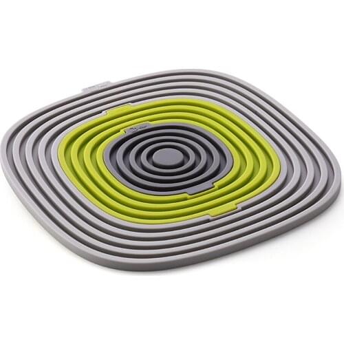 Anti-slip Heat Insulation Pad Extra Thick Silicone Insulation Mat 3 in 1 Dining Bar Kitchen Table Decoration Insulation Pads