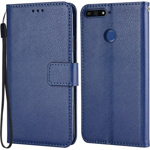 Wallet Leather Case for On Huawei Y6 Prime 2018 Flip Case for Huawei Y6 Prime Case Card Slots Phone Bag Back Cover