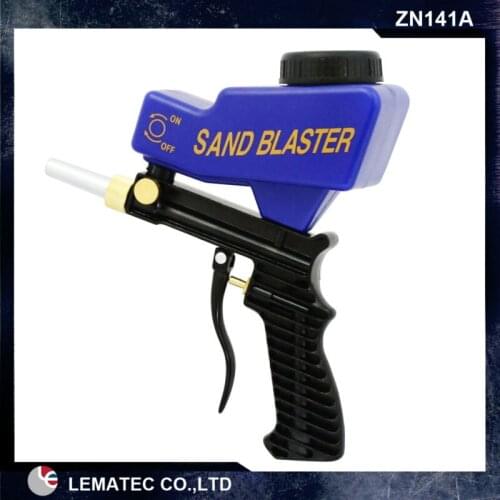 LEMATEC Metal Professional Portable Sandblaster Air tools Portable Sandblasting Gun Heavy duty type sandblaster
