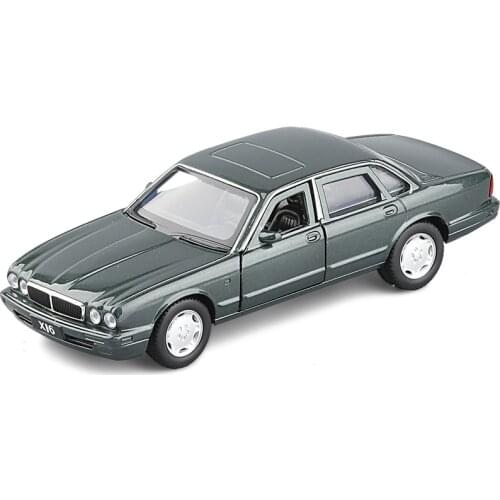 1:36 Jaguar XJ6 2004 Car Model Toy Simulation Pull Back Alloy Die Cast Toys Vehicle For Boys Gift