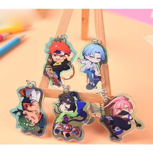 NEW Anime SK EIGHT SK8 the Infinity Miya Chinen Langa Hasegawa Reki Kyan MIYA Acrylic Keychain Pendant Itabag Cute Keyring Gift