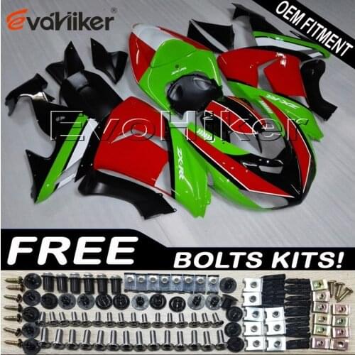 ABS Fairings for ZX10R 2006 2007 ZX 10R 06 07 green red black bodywork kit motorcycle panels