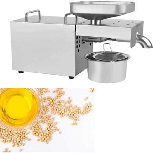 Peanut Oil Press Cold Press Oil Machine Peanut Coconut Olive Press Machine Automatic Household FLaxseed Oil Extractor LBT02