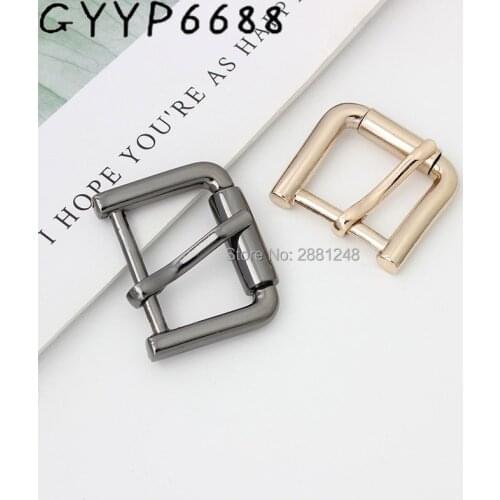 20mm 25mm 4colors adjust turn buckle alloy pin buckles for real leather bags shoes belt adjusted Package hardware accessories