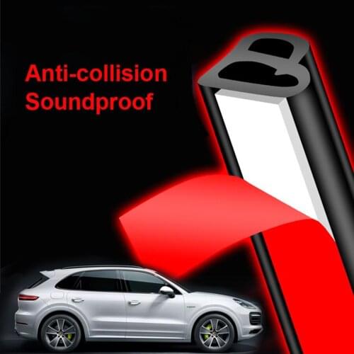 5m/196" Rubber Sealing Strip RV Boat Car Door Trunk Lip Edge Protector Strip Weatherstrip