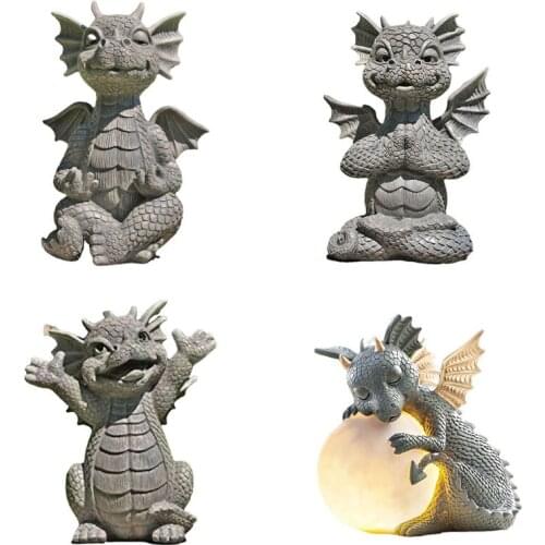 Tudor And Turek Resin Sitting Fairy Statue Garden Ornament Porch Sculpture Yard Craft Landscaping For Home Garden Decoration