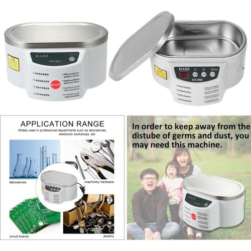Ultrasonic Cleaner Machine for Denture Watches 110V Household Tank 6000ML