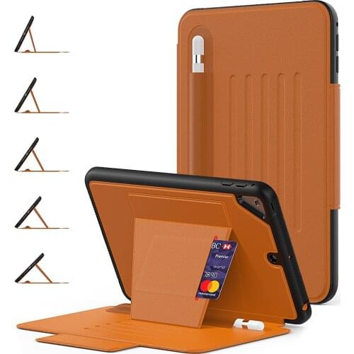 Smart Case for iPad Mini 4 7.9 Auto Sleep&Wake Up Cover for iPad Mini 5 case 2019 with Adjustable Kickstand and Pencil Holder