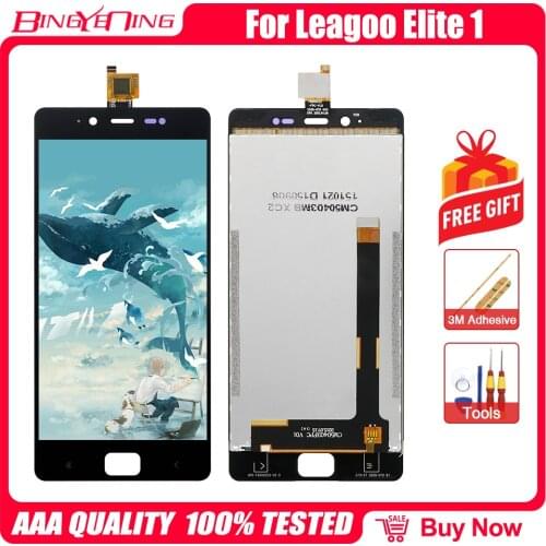 New Original Original 5.0 inch Touch Screen+1920x1080 LCD Display Assembly Replacement For Leagoo Elite 1 Android 5.1 Phone