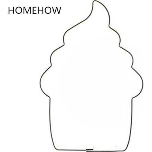 1PC/Lot Torch Biscuit Cutter 8x5.5cm Stainless Steel Cookie Cutter Kitchen Accessories Fondant Baking Tools