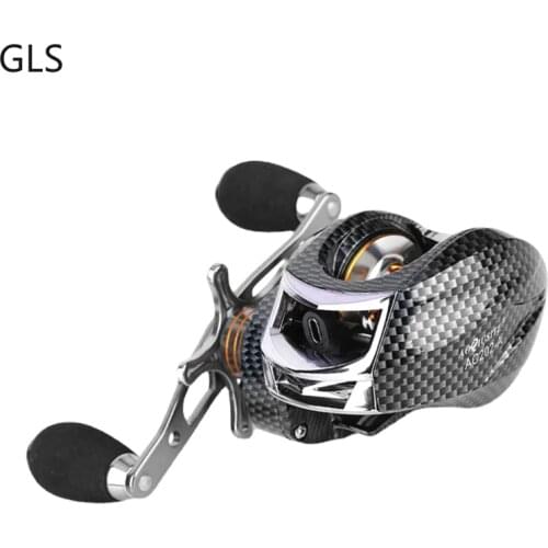13+1BB New Metal Rocker+EVA Grip Baitcasting Wheel High Quality Aluminum Alloy Spool 6.3:1 Fishing Reel