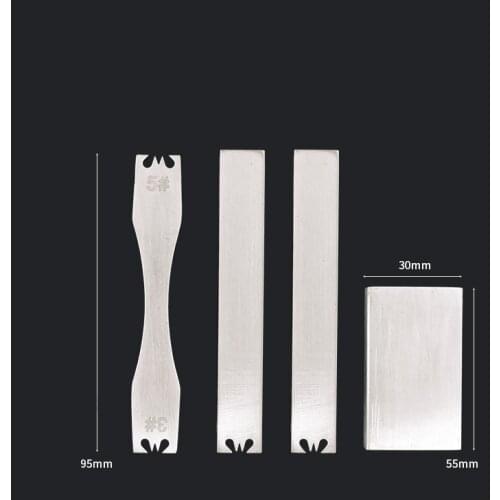 1 Pc 3# 5# Stainless Steel Zipper Tooth Remove Tool Hitting Board DIY Home Manual Sewing Accessories Leather Craft Instrument