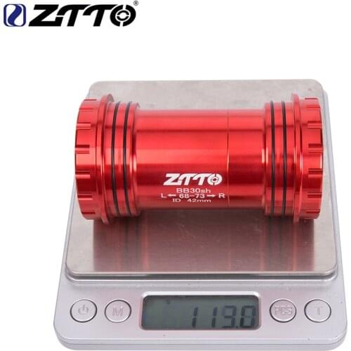 BB30sh BB30 24 Adapter bicycle Press Fit Bottom Brackets Axle For MTB Road bike Parts Prowheel 24mm Crankset chainset ZTTO