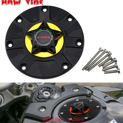 Motorcycle quick release cover for Honda HRC gas tank cap CBR600RR CBR1000RR CBR250R CBR600 650 500 F4i F4 CBR 900RR