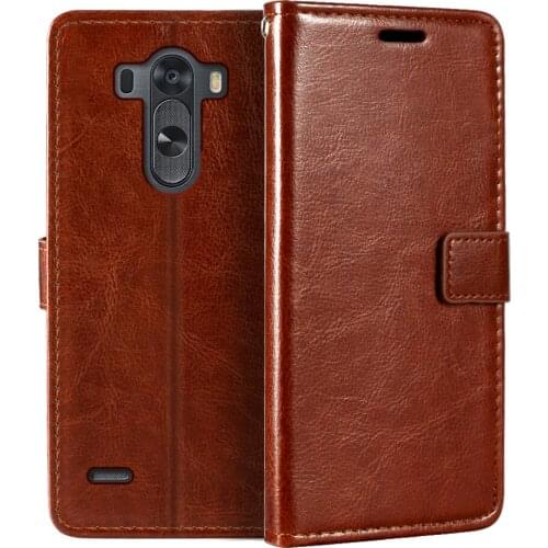 Case For LG G3 D855 D850 D851 D852 Wallet Premium Leather Magnetic Flip Case Cover With Card Holde For LG G3 D855 D850 D851 D852