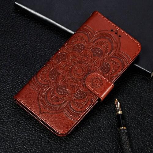 3D Emboss Floral Flip Case for LG K52 2020 LMK520EMW Wallet Cover Leather 360 Protect for LG K42 Case LG K62 K 42 52 62 Fundas