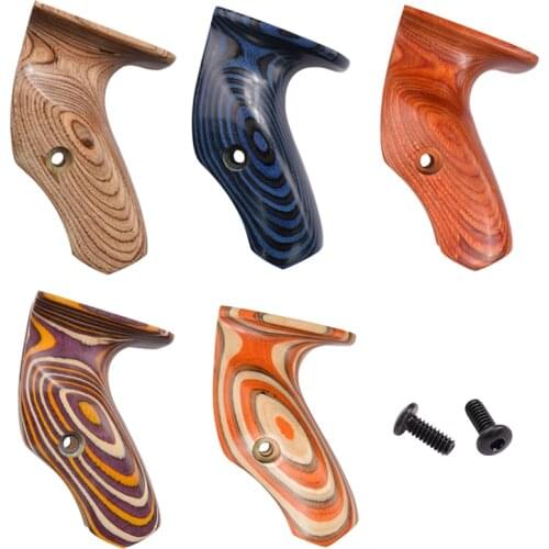 1Piece Wooden Grips Camo 17" ILF Recurve Bow Riser Right Hand Archery Bow Hunting Shooting Outdoor Free Shipping