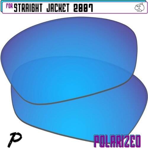 EZReplace Polarized Replacement Lenses for - Oakley Straight Jacket 2007 Sunglasses - Blue P