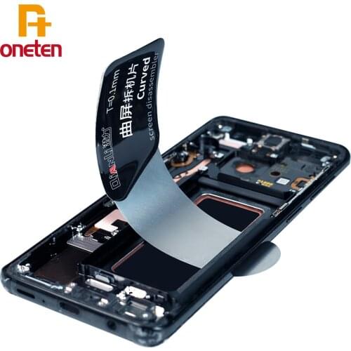 QianLi Mobile Phone LCD Curved Screen disassemble Opening Pry Tools Ultra Thin Flexible Stainless Steel Pry Spudger Tools