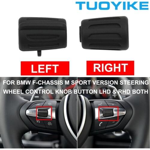 Car Steering Wheel Left Right Control Knob Button F-Chassis M Sport Version For BMW 1 2 3 4 5 6 Series X1 X2 X3 X4 X5 X6 X5M X6M
