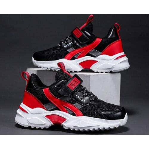 New Childrens Tennis Running Shoe Boys Sneakers Kindergarten Student Breathable Outdoor Boy Casual Sports Shoes Zapatillas Kids
