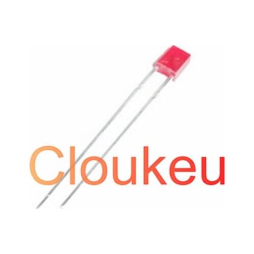 Square LED light emitting diode width 2MM length 3MM height 4MM red red light 2*3*4