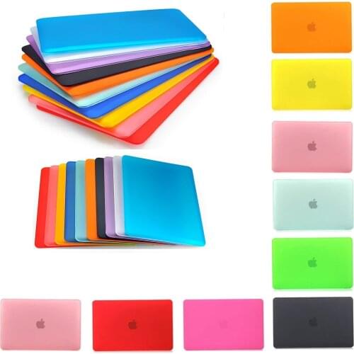 For Macbook Air Retina 11 12 13.3" Matte Case Cover for Macbook Air Pro 13 15 16 Touch Bar/Touch ID 2019 A1932 A2159 A2141