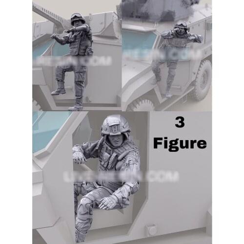 1/35 Resin Model Figure GK , No car , Unassembled and unpainted kit