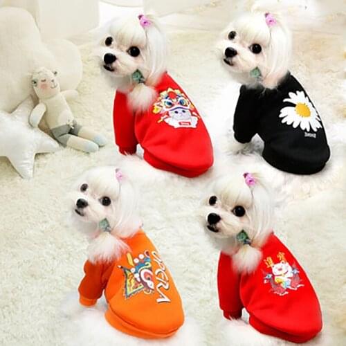 Soft Fleece Clothing For Dogs Hoodies Winter French Bulldog Chihuahua Dog Clothes Pet Clothes Winter Warm Yorkies Chinese Opera