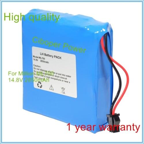 Manufacturers sales ECG battery Replacement For ML700 Biomedical Medical Battery