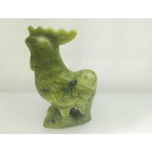 Natural jade chicken ornaments