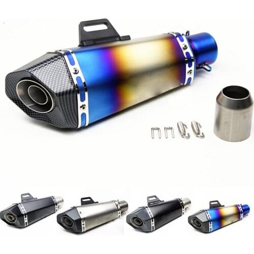 Universal 36-51mm motorcycle scooter ATV exhaust muffler pipe escape motorcycle for kawasaki suzuki honda yamaha KTM Ducati BMW