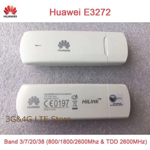 50pcs/lot Original Unlocked HUAWEI E3272s-210 150Mbps 4G LTE USB Modem Stick dongle PK E3276 E3372 E392