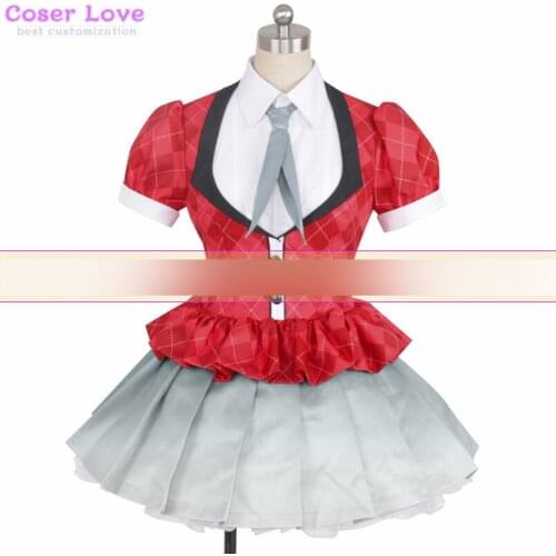 Zombie Land Saga Konno Junko coat shirt skirt Cosplay costume Carnival New Years Christmas Costume