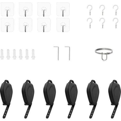 1/3/6pcs VR Cable Management Retractable Ceiling Pulley System for HTC Vive/Vive Pro/Oculus Rift/Rift S/Link Cable for Oculus