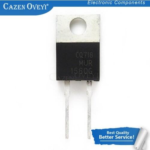 10pcs/lot MUR1560CT MUR1560G MUR1560 U1560 TO-220 In Stock