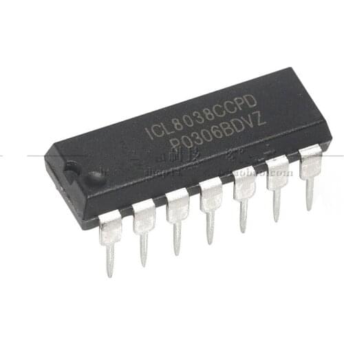5PCS ICL8038CCPD DIP14 ICL8038 DIP 8038CCPD DIP-14