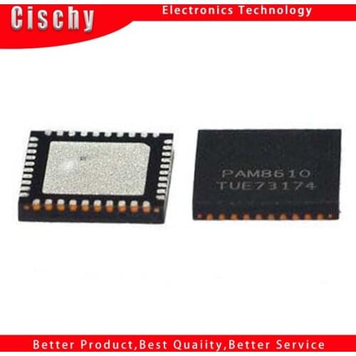 1pcs/lot PAM8610 PAM 8610 QFN-40 New original