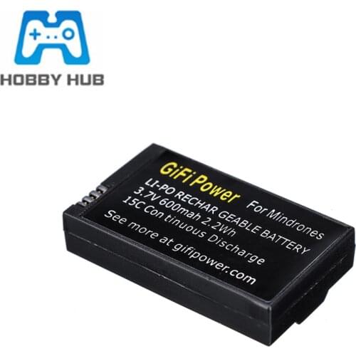 3.7V 600mAh 2.2Wh 15C Lipo Rechargeable Battery For Parrot Mini Drones Mambo Jumping Sumo and Rolling Spider