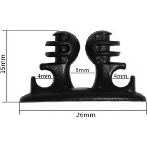 8pcs Car Wire USB Cable Fixer Organize Clamp Headphone Cable Data Cord for Suzuki SX4 SWIFT Alto Liane Grand Vitara Jimny SCross