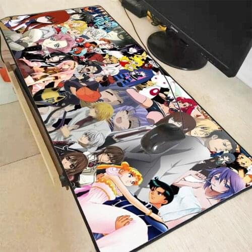Mairuige All Anime Japan Speed Locking Edge Large Natural Rubber Mouse Pad Waterproof Game Desk Mousepad Mat for CSGO Dota LOL