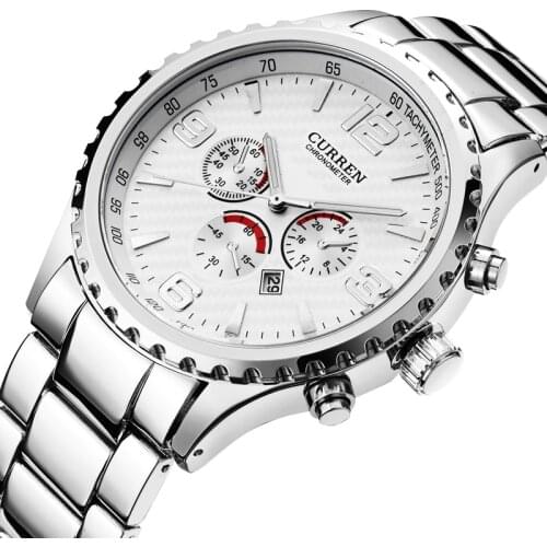 Original New CURREN Top Luxury Relogio Masculino Casual Brand Orologio Analog Date display Men Sport Reloj Military Quartz Watch