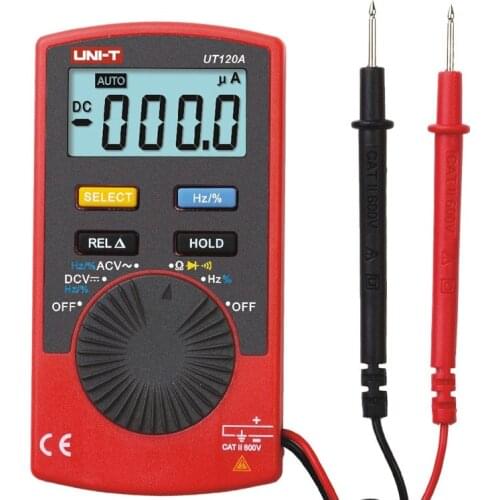 Digital Multimeter 4000 Count Display Auto Range Multitester DC Voltage Meters Testers Multimeter